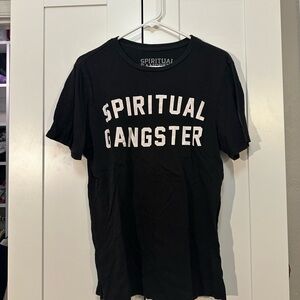 Spiritual Gangster Black Short Sleeve Tee
